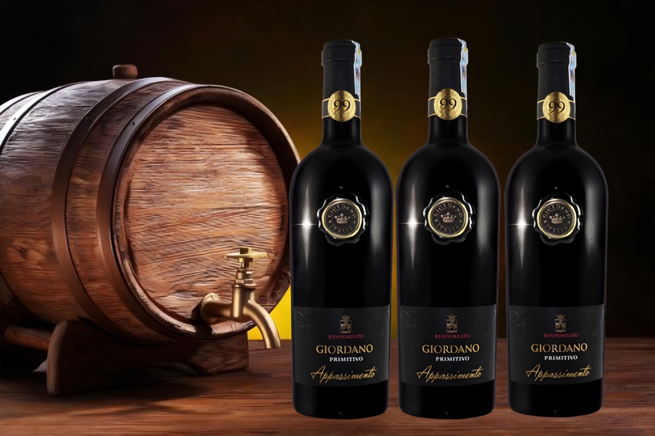 Vang ý Giordano Appassimento Primitivo 99